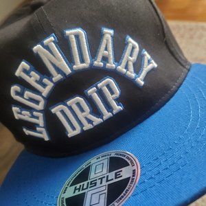 Black & Blue OG Hustle Legendary Drip Adjustable Snapback